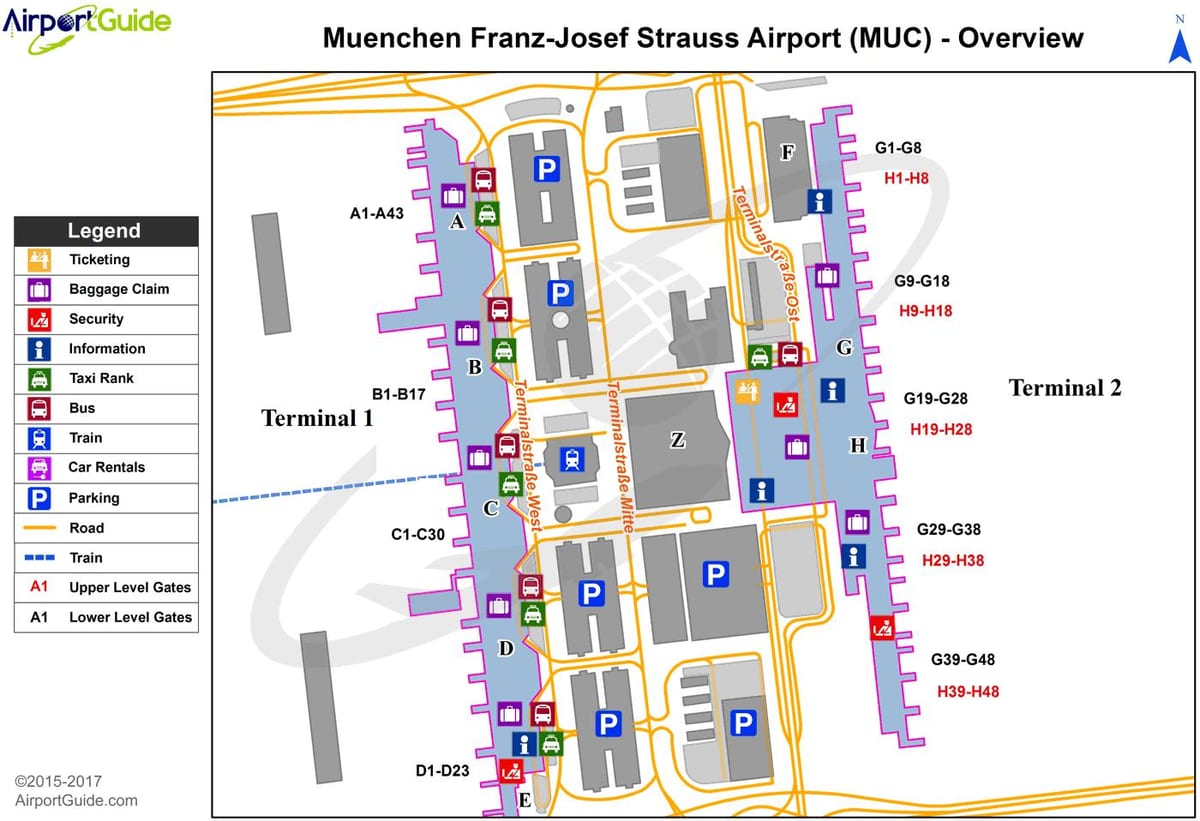 München terminal anzeigen