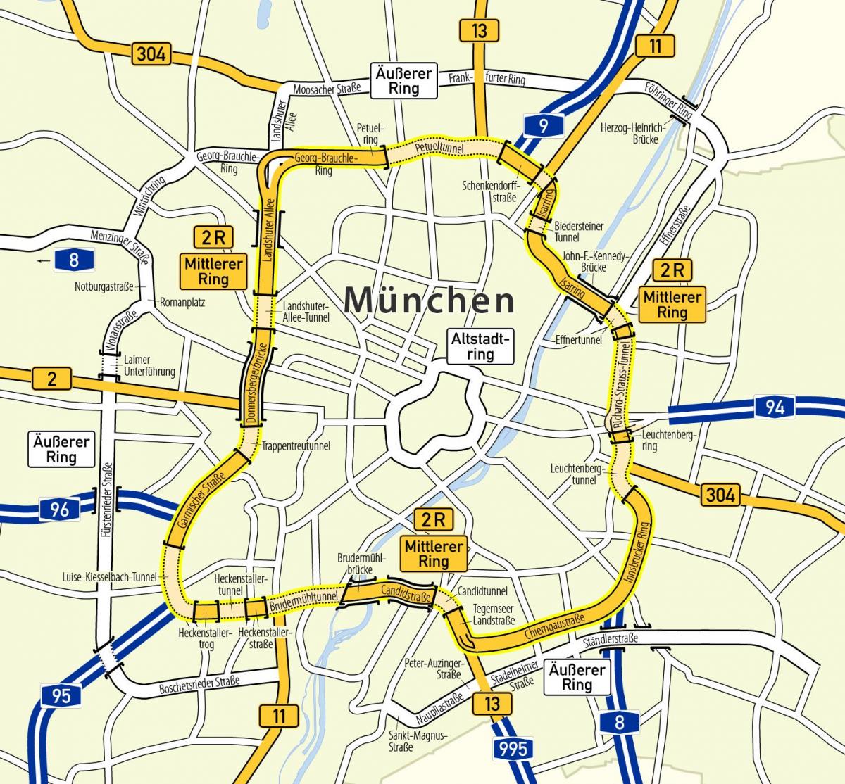 munchen-ring-Karte