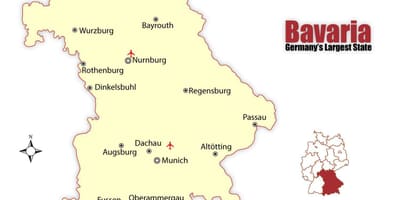 Munchen Deutschland Karte