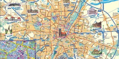 Stadtplan von München