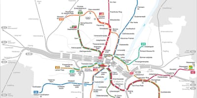 Stadtplan von München, u2