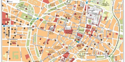 München-walking-Karte