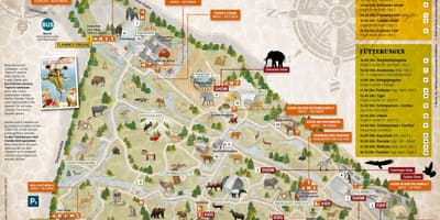 Stadtplan von München, zoo