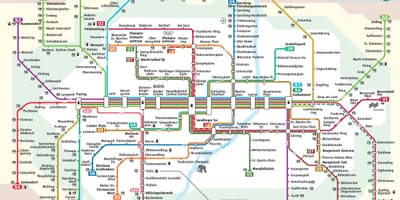München s-Bahn-Karte