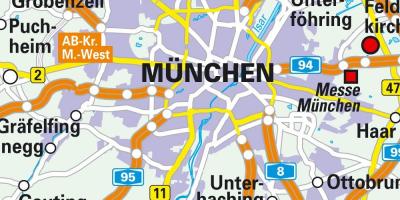 München Innenstadt Karte