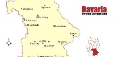 Munchen Deutschland Karte