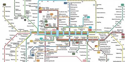 U-Bahn Plan München