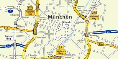 Munchen-ring-Karte