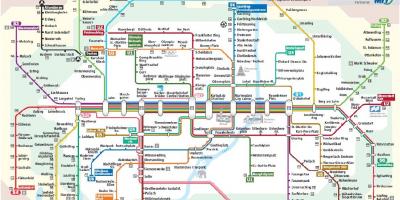 München s1 Zug Karte