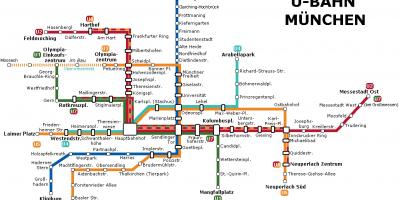 Ubahn map München